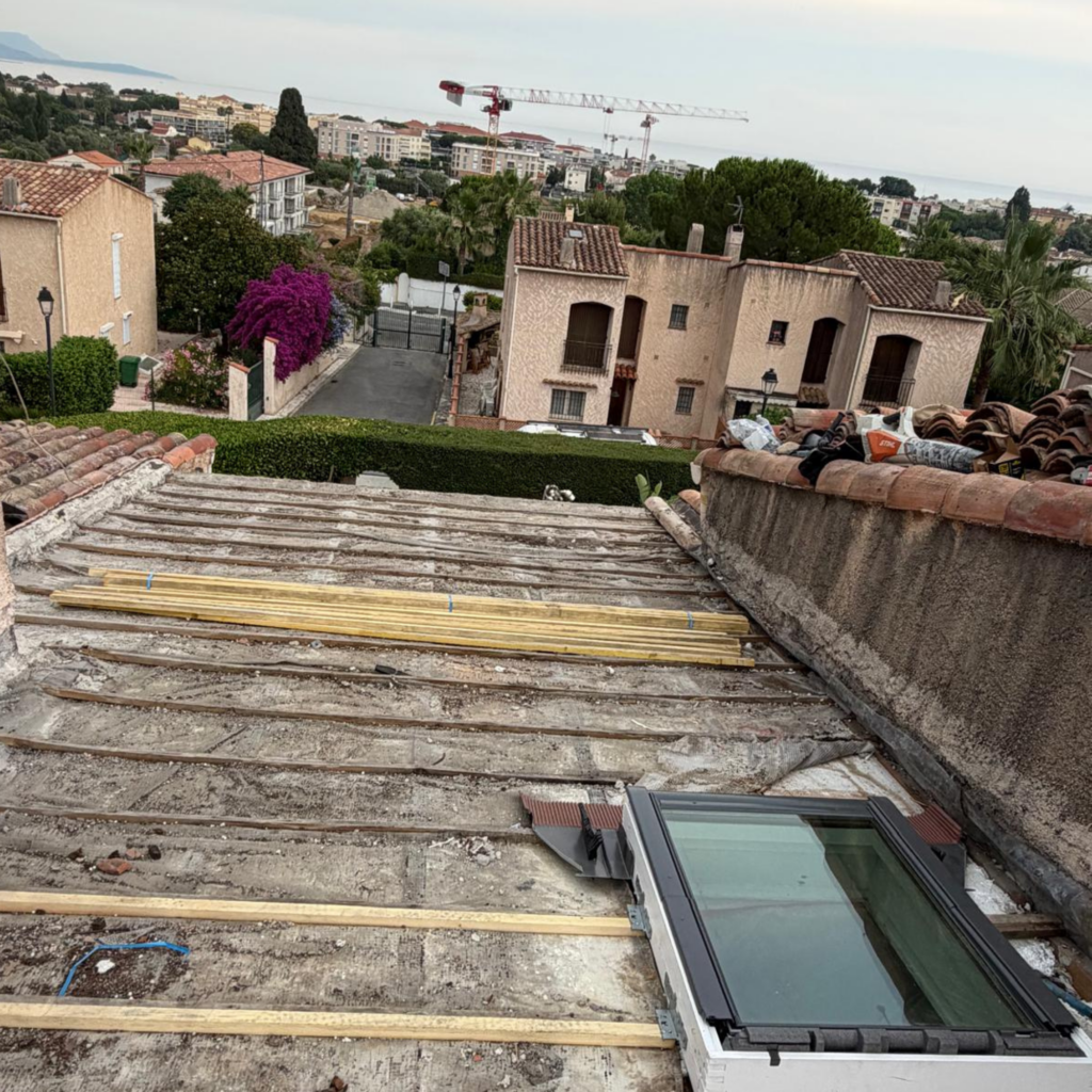 pose de velux et renovation de toiture